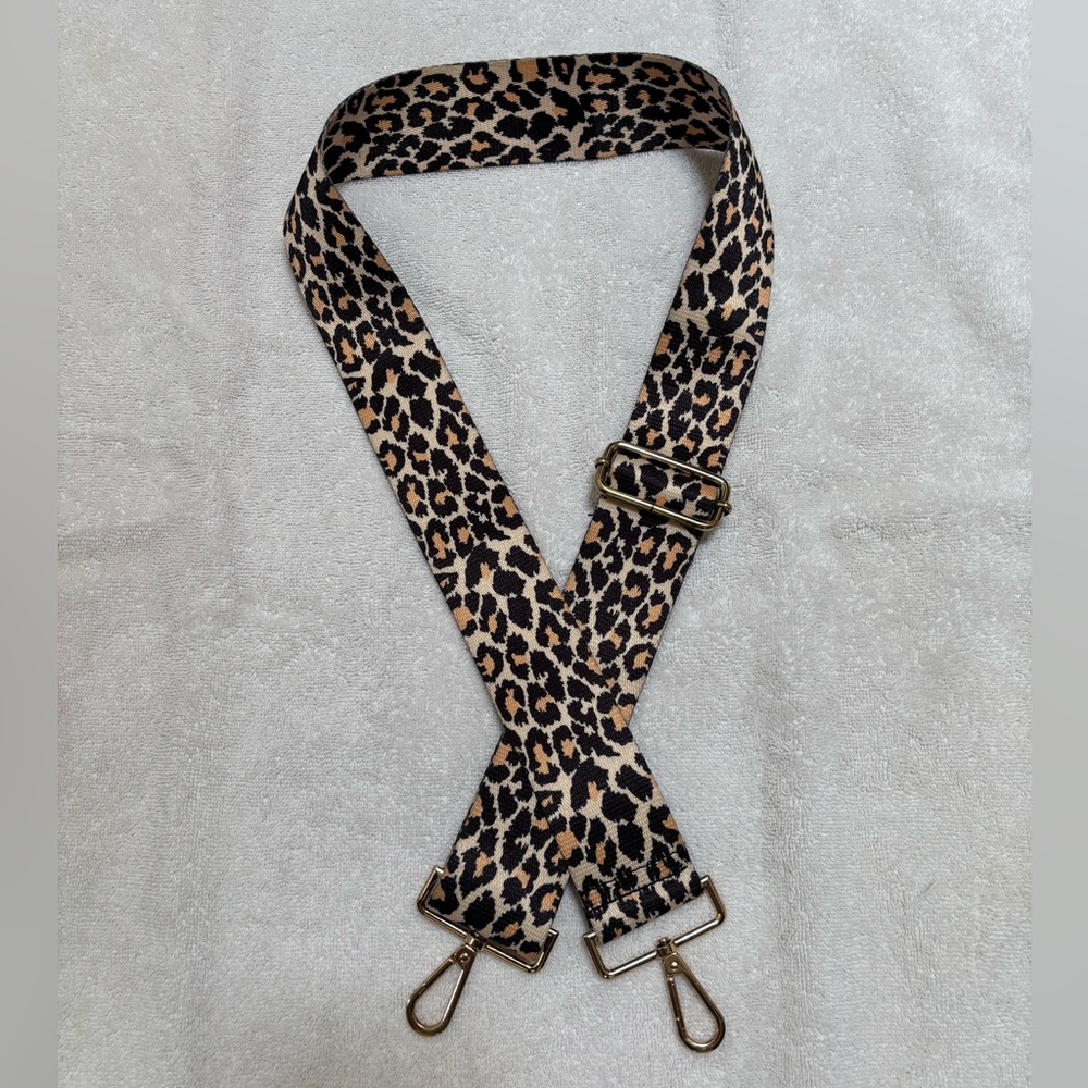 Leopard Print Nylon Strap